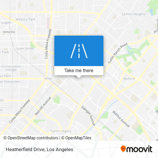 Mapa de Heatherfield Drive