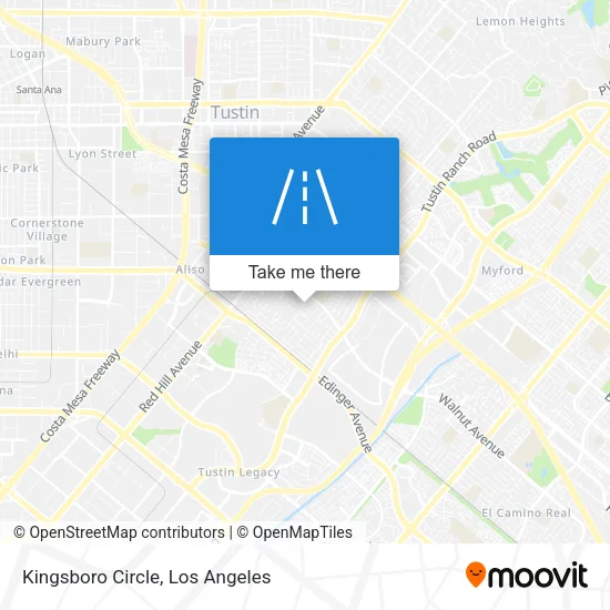 Kingsboro Circle map