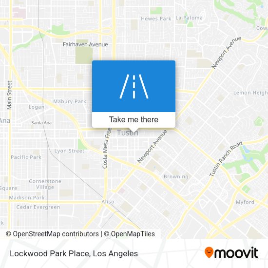 Lockwood Park Place map