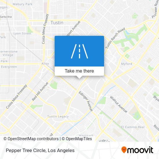 Pepper Tree Circle map
