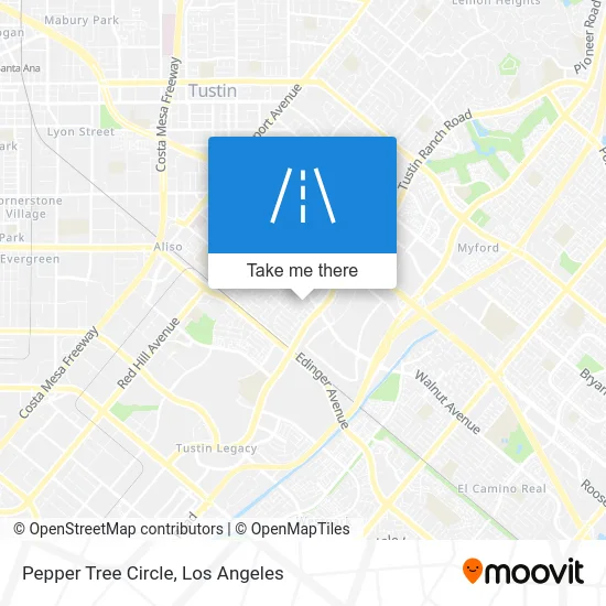 Pepper Tree Circle map