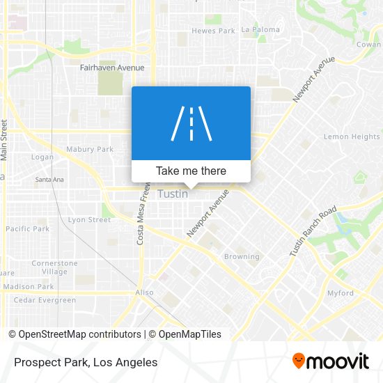 Mapa de Prospect Park