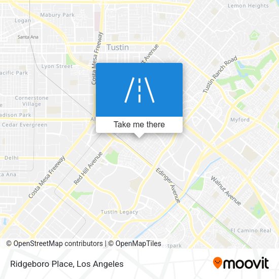 Mapa de Ridgeboro Place