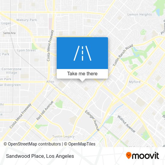 Mapa de Sandwood Place