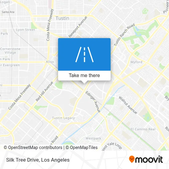 Silk Tree Drive map