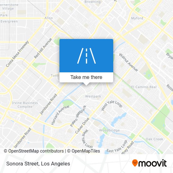 Mapa de Sonora Street