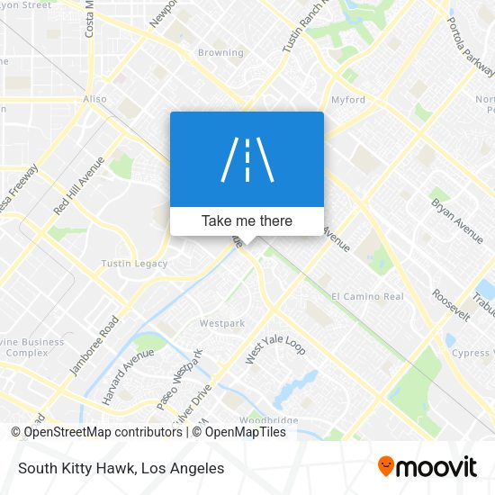 South Kitty Hawk map
