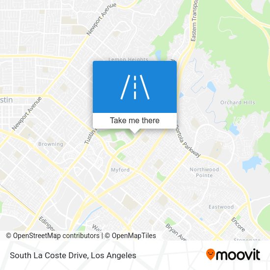 Mapa de South La Coste Drive