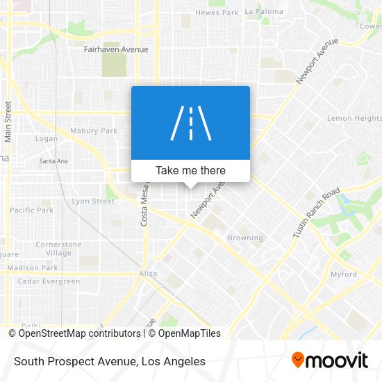 Mapa de South Prospect Avenue