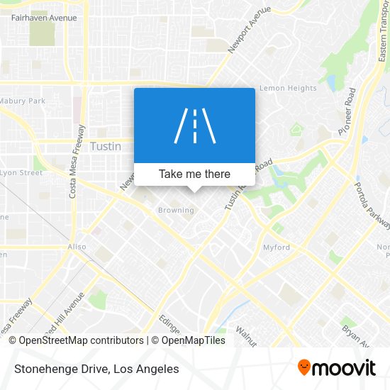 Stonehenge Drive map