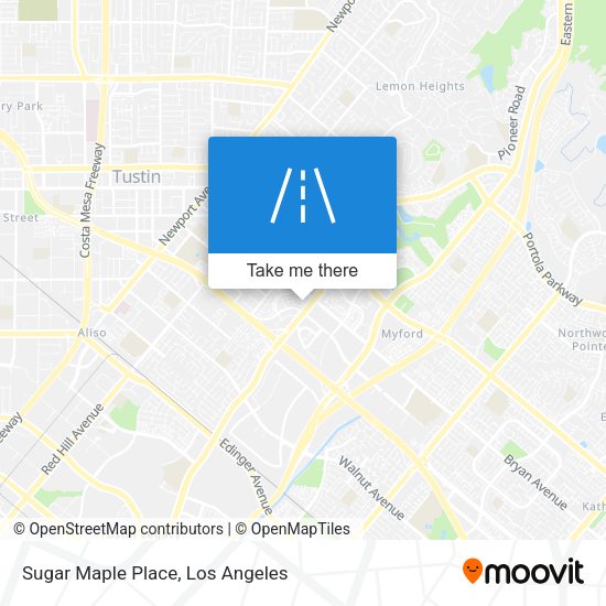 Sugar Maple Place map