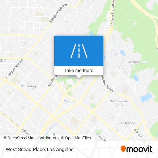 West Snead Place map
