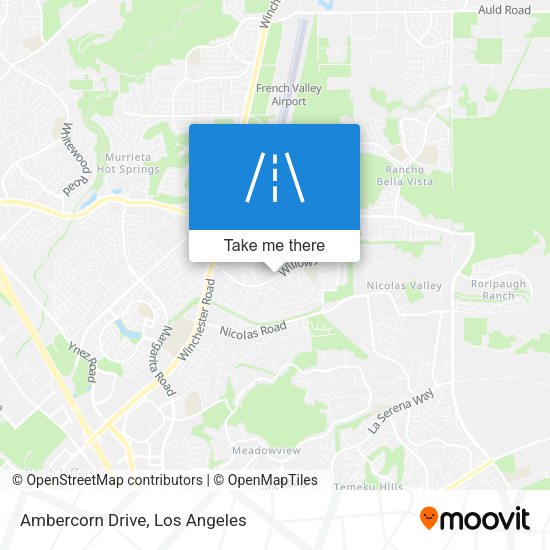 Mapa de Ambercorn Drive