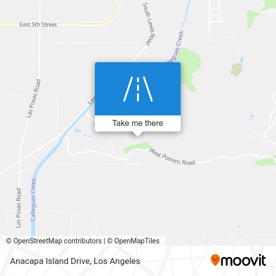 Mapa de Anacapa Island Drive