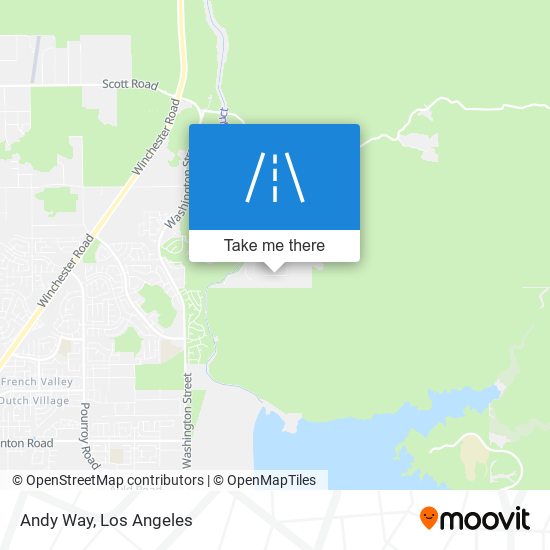 Andy Way map