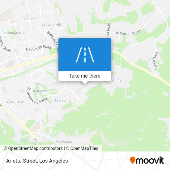 Mapa de Arietta Street
