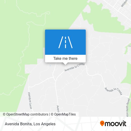 Mapa de Avenida Bonita