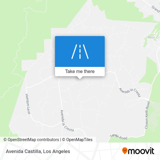 Mapa de Avenida Castilla