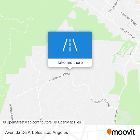 Avenida De Arboles map