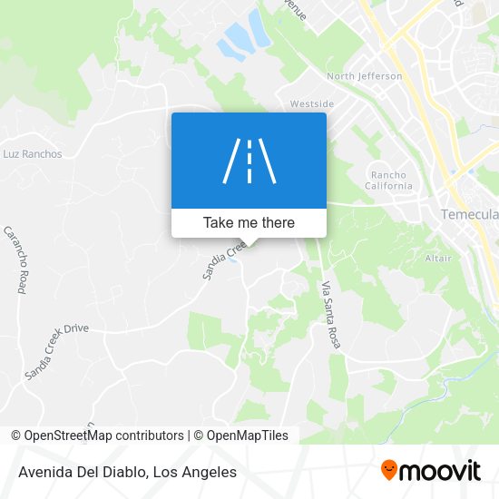 Mapa de Avenida Del Diablo