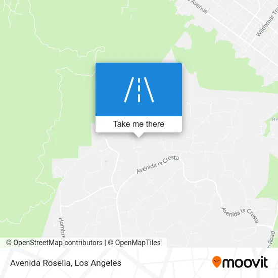 Mapa de Avenida Rosella