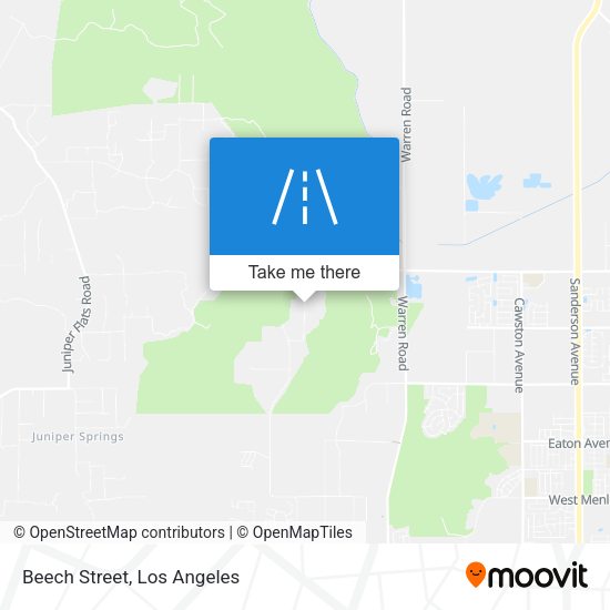 Mapa de Beech Street