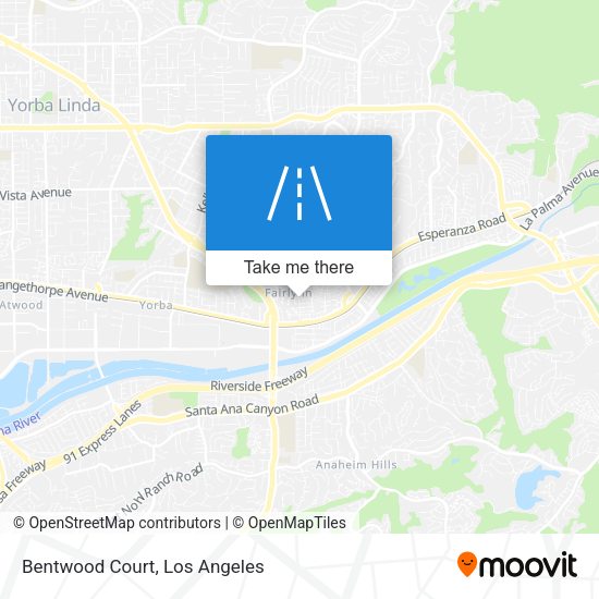 Mapa de Bentwood Court