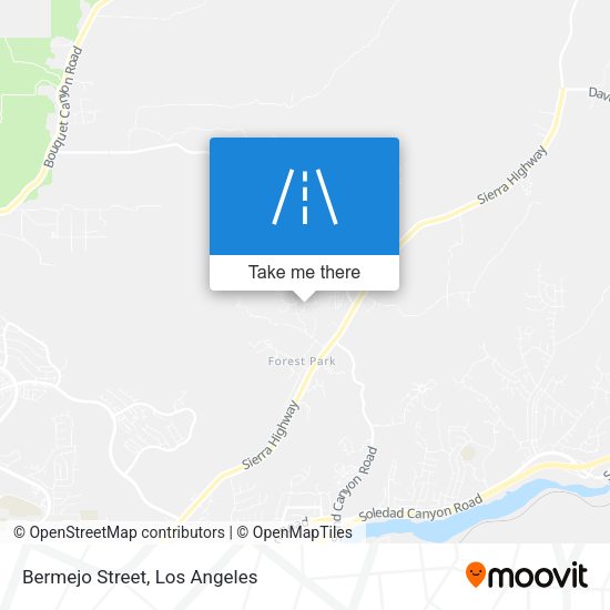 Mapa de Bermejo Street