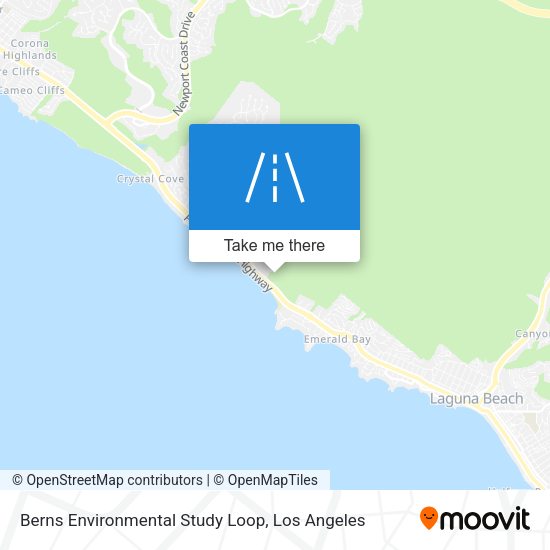 Berns Environmental Study Loop map