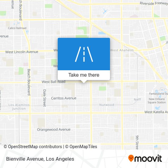 Mapa de Bienville Avenue