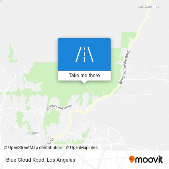 Mapa de Blue Cloud Road