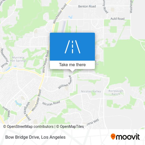 Bow Bridge Drive map