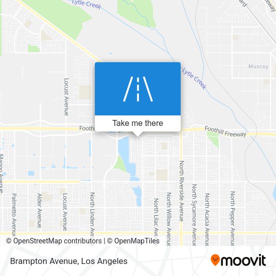 Mapa de Brampton Avenue