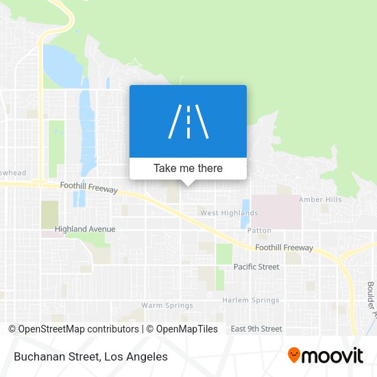 Mapa de Buchanan Street