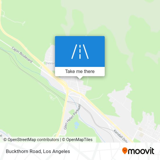Mapa de Buckthorn Road