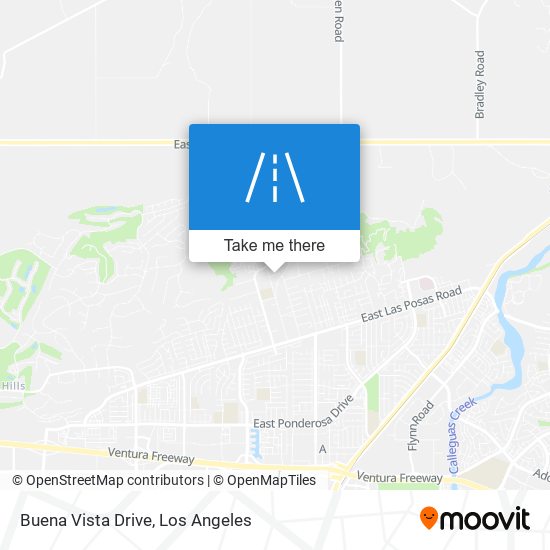 Mapa de Buena Vista Drive