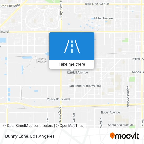 Mapa de Bunny Lane