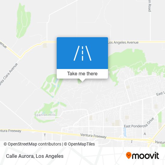 Mapa de Calle Aurora