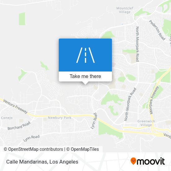 Calle Mandarinas map
