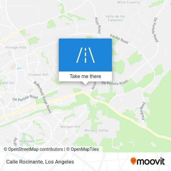 Mapa de Calle Rocinante