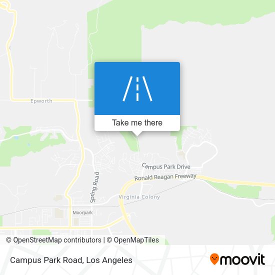 Campus Park Road map