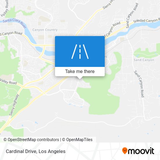 Mapa de Cardinal Drive