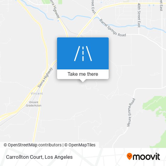 Carrollton Court map
