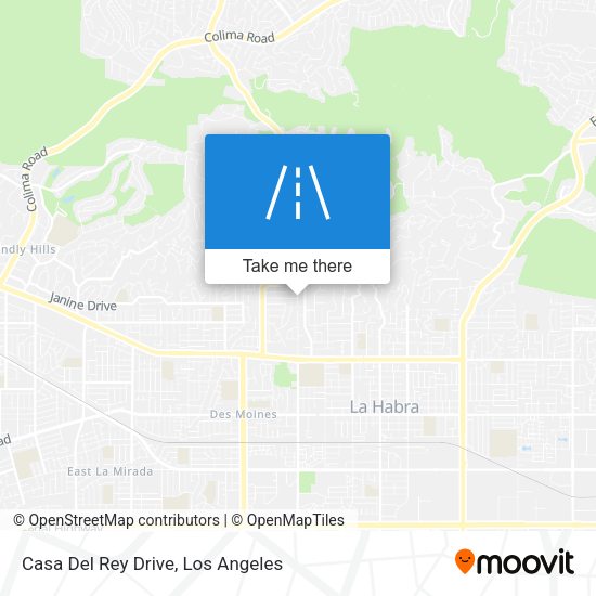 Mapa de Casa Del Rey Drive