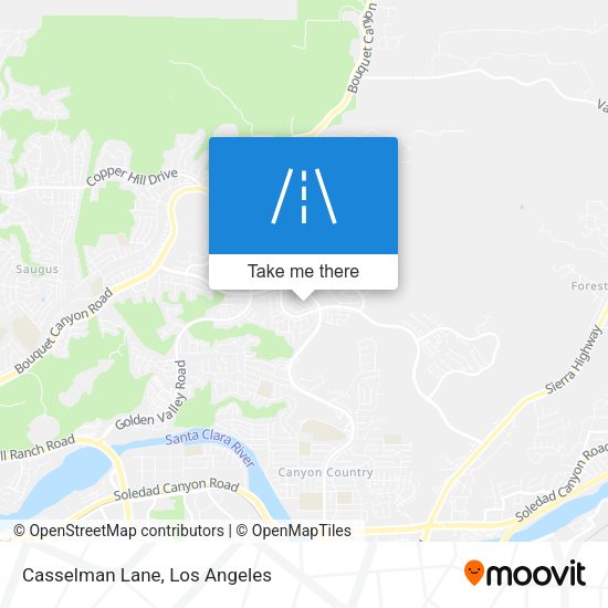 Casselman Lane map