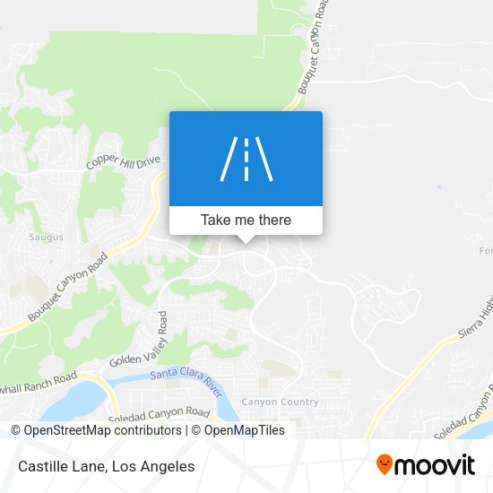 Mapa de Castille Lane