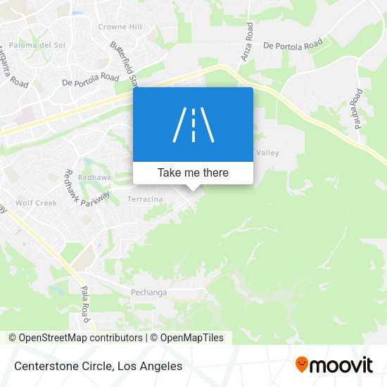 Mapa de Centerstone Circle