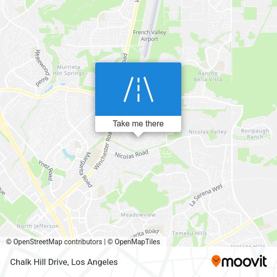 Chalk Hill Drive map