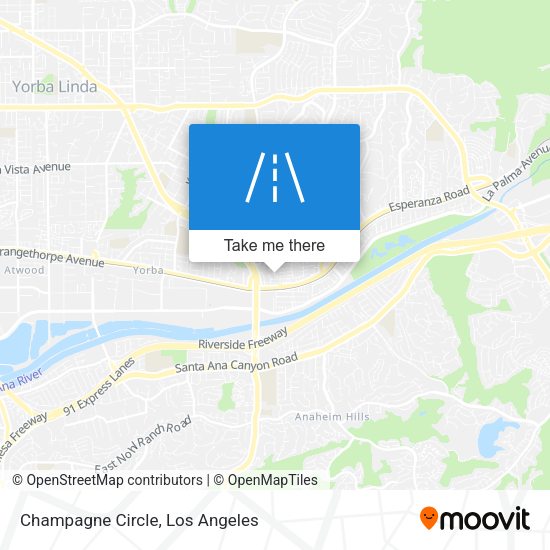 Champagne Circle map