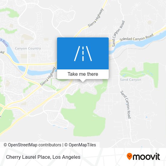 Cherry Laurel Place map